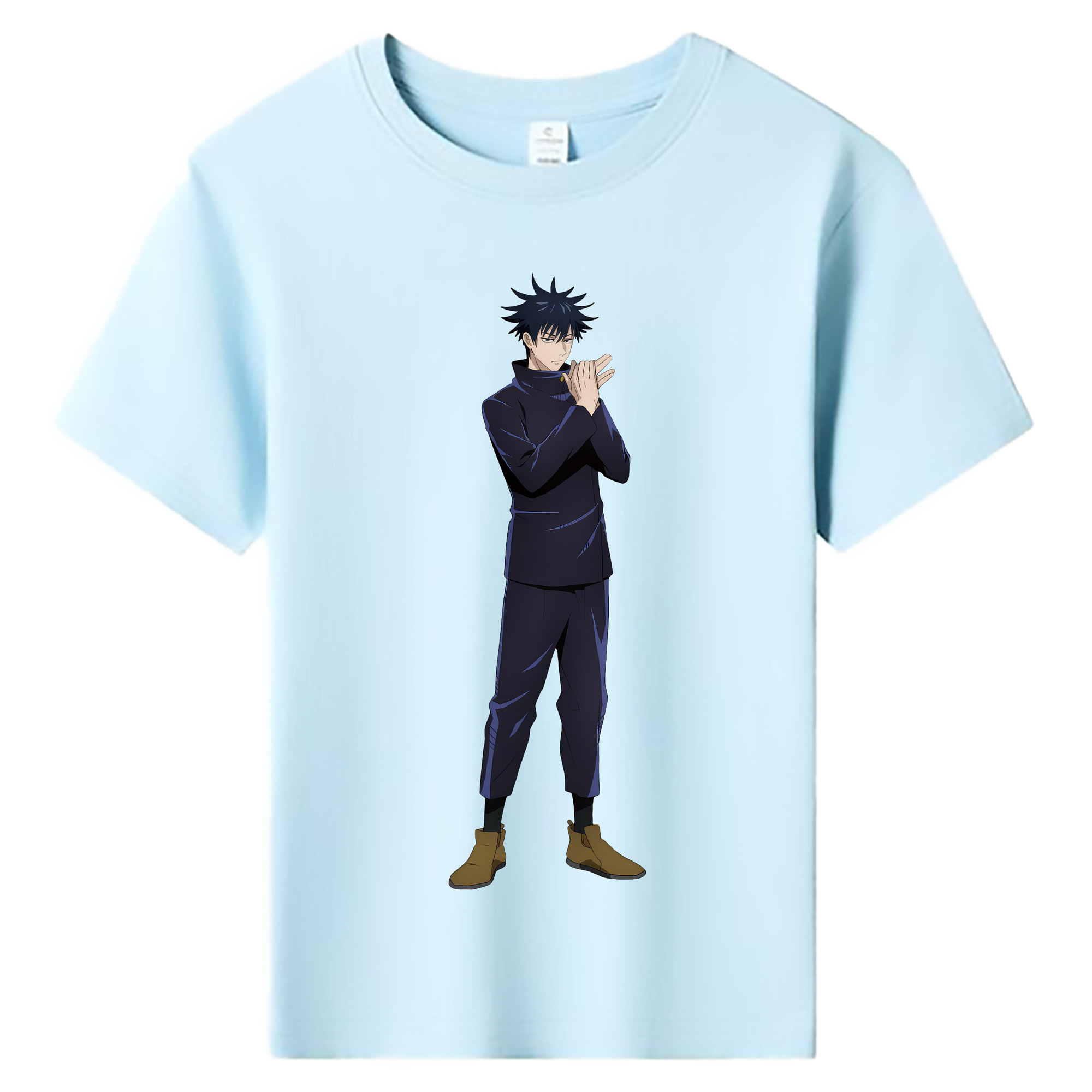 （画像用） 呪術廻戦 Jujutsu Kaisen 綿100％キッズTシャツ（フロントプリント）